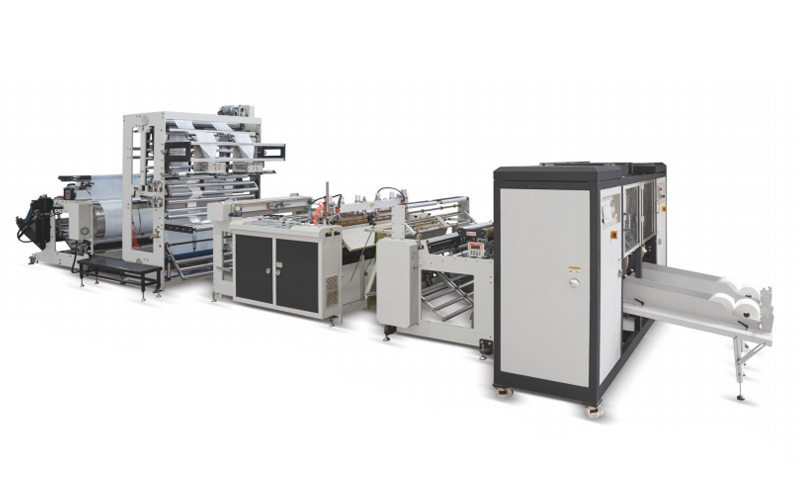 DrawTape Garbage Bag on Roll Machine (Perforat Roll)