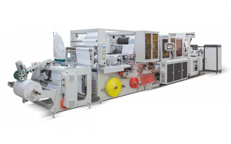 DrawTape Garbage Bag on Roll Machine (Perforat Roll)