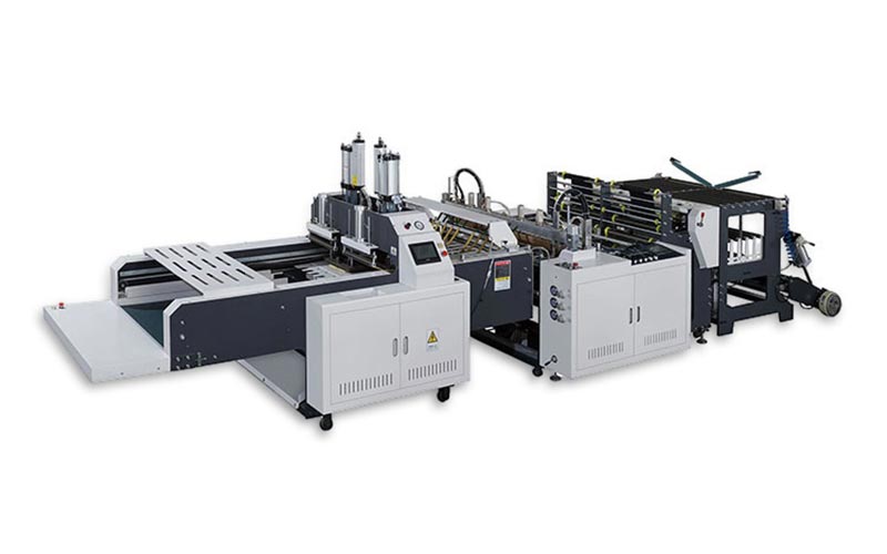 Hot Cutting Heat Sealing Computer Controlled Biodegradable Bag Making Machine